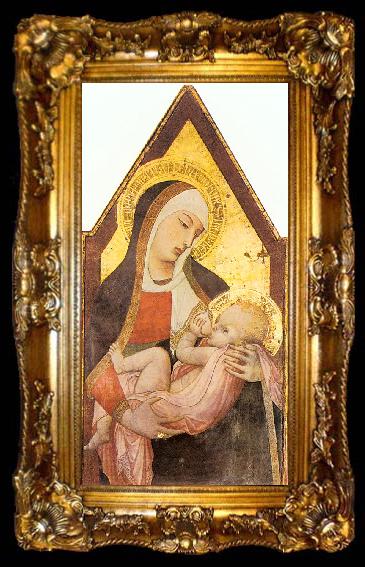 framed  Ambrogio Lorenzetti Nursing Madonna, ta009-2